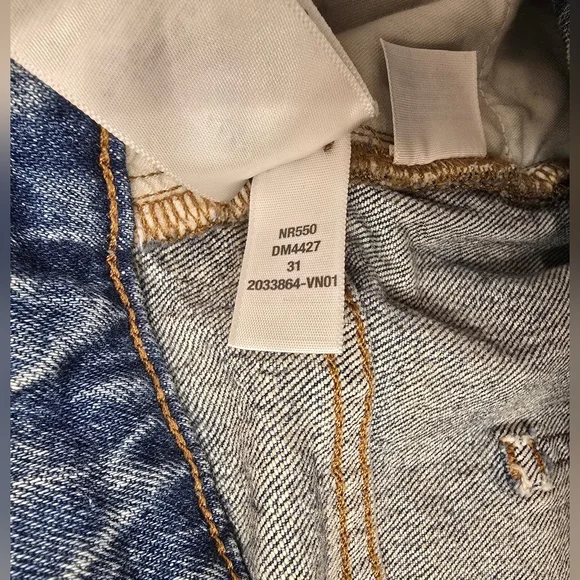 Madewell The Curvy Perfect Vintage Wide-Leg Jean Size 31 - Picture 6 of 9